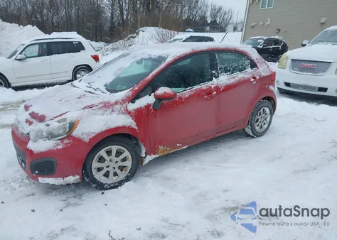 2013 Kia Rio Ex из США, поврежденный, VIN KNADN5A31D6192487